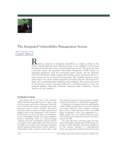 The Integrated Vulnerability Management System
