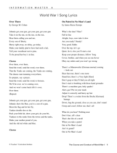 World War I Song Lyrics