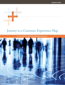 Journey to a Customer Experience Map