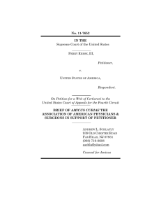 AAPS amicus brief in US v Reese final2