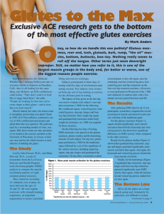 Glutes to the Max - American Council on Exercise