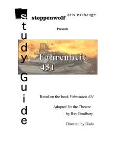 Fahrenheit 451 - Steppenwolf Theatre Company