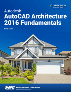 AutoCAD Architecture 2016 Fundamentals