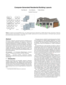 Computer-Generated Residential Building Layouts