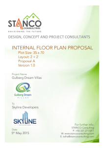 Floor Plan 2+2 Proposal A