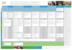 Set A Path To Success In IT Networking