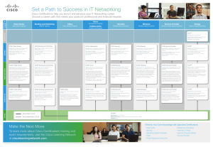 Set a Path to Success in IT Networking