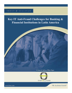 Key IT Anti-Fraud Challenges for Banking