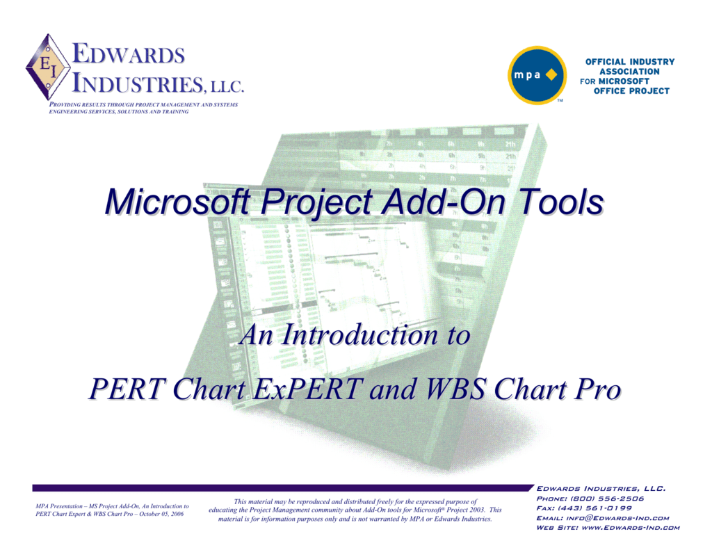 add wbs chart pro to projecg