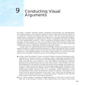 9 Conducting Visual Arguments
