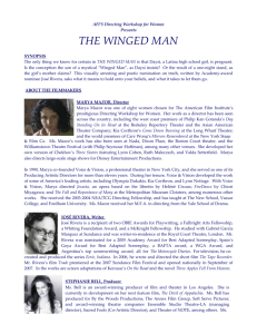 One Sheet - The Winged Man