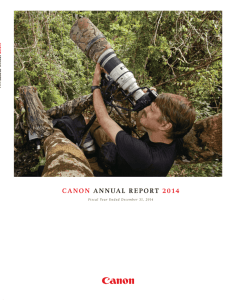 canon annual report 2014