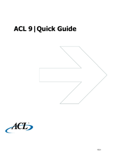 ACL Command Reference