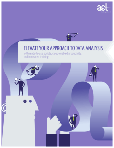 elevate your approach to data analysis