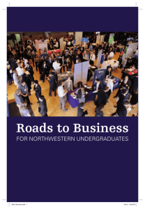 Roads to Business - Kapnick Business Institutions Program