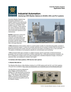 Industrial Automation - Columbia Weather Systems