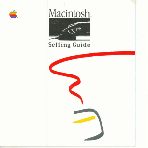 Macintosh Selling Guide, 1984