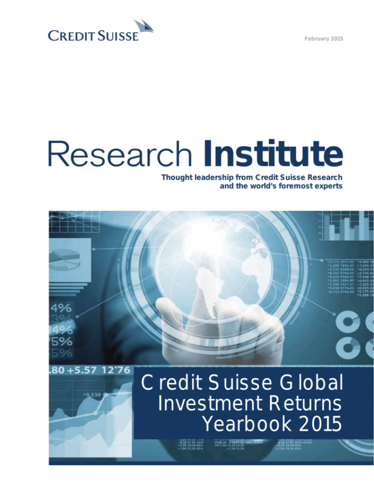 Credit Suisse Global Investment Returns IFB