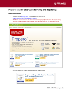 Propero: Step-by-Step Guide to Paying and Registering
