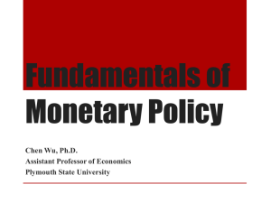 Fundamentals of Monetary Policy