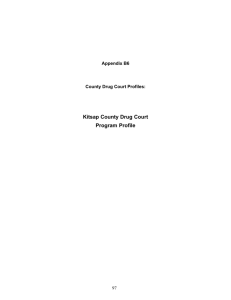 Kitsap County Drug Court - Alcohol and Drug Abuse Institute