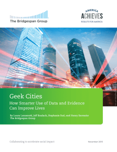 Geek Cities: How Smarter Use of Data and
