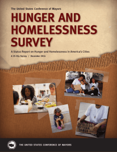 hunger and homelessness survey