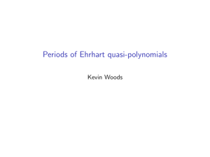 Periods of Ehrhart quasi