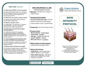 skin integrity protocol
