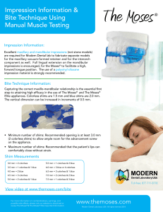 Manual Muscle Testing - Modern Dental Laboratory USA