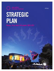Mission, Vision, Goals & Strategies | 2010–2015