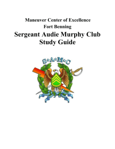 MCOE SAMC Study Guide