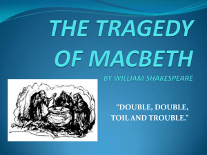 The Tragedy of Macbeth PPT