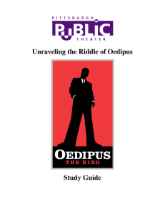 Unraveling the Riddle of Oedipus Study Guide