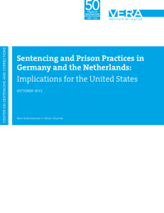 Sentencing and Prison Practices in Germany and the Netherlands
