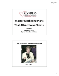 Master Marketing Plans That Attract New Clients