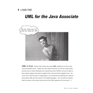 UML for the Java Associate