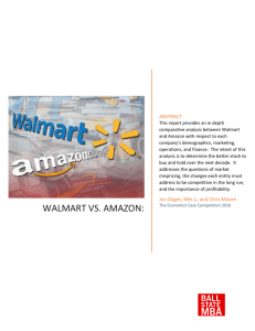 Walmart vs. Amazon