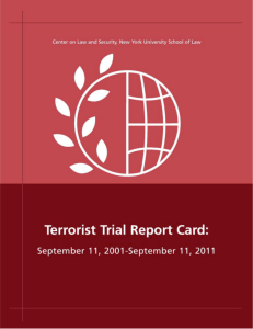 Terrorist Trial Report Card - The Center on Law and Security