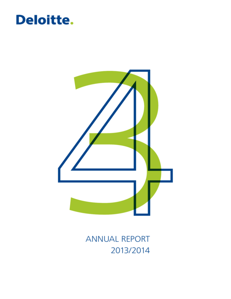 Deloitte Annual Report 2013/2014