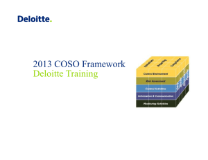 COSO Training_Deloitte