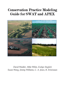 Conservation Practice Modeling Guide for SWAT and APEX