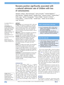 Recovery position significantly associated with a reduced admission