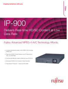 Delivers Real-time HD/SD Content at Low Data Rate