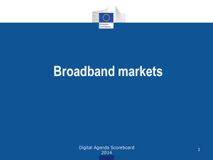 Broadband markets