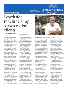 Beachside machine shop serves global clients