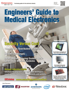 Engineers' Guide to Medical Electronics