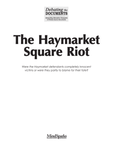 The Haymarket Square Riot