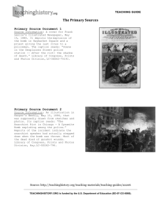 Primary Sources - Teachinghistory.org