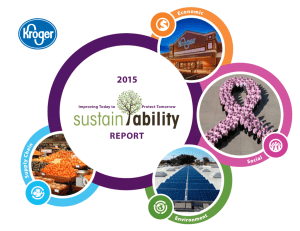 REPORT - Sustainability